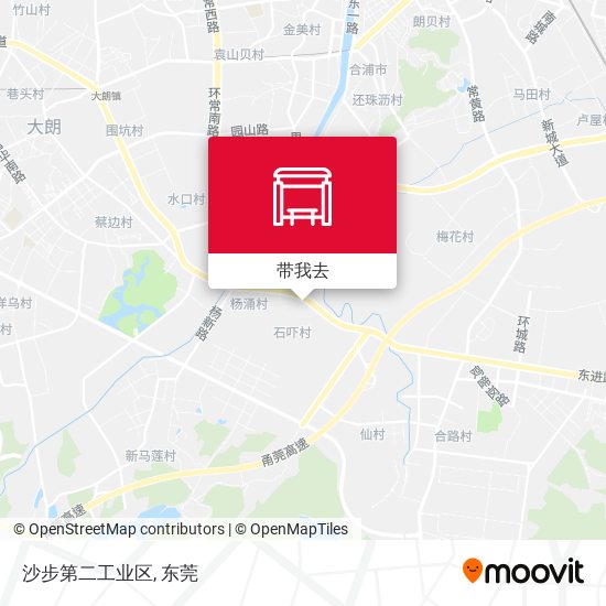沙步第二工业区地图