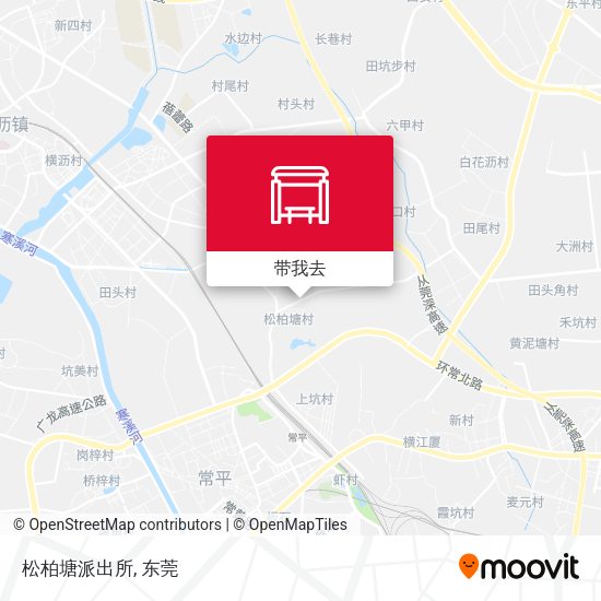 松柏塘派出所地图