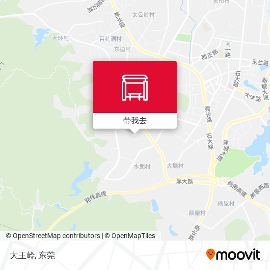 大王岭地图