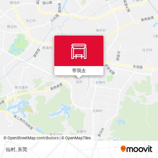 仙村地图