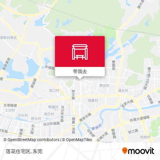 莲花住宅区地图
