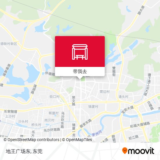 地王广场东地图