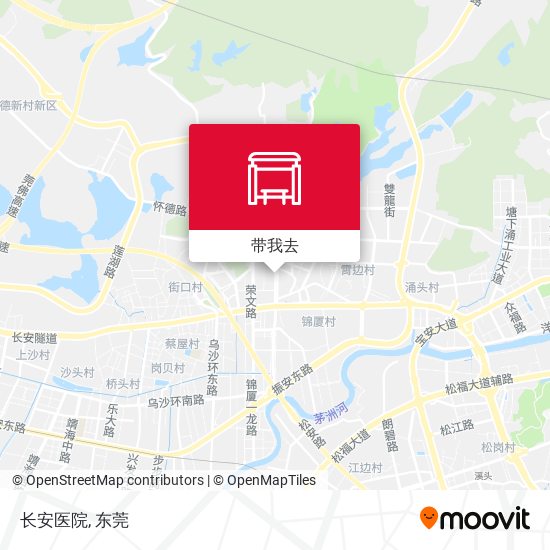 长安医院地图