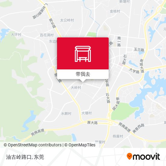 油古岭路口地图