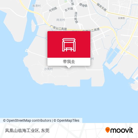 凤凰山临海工业区地图
