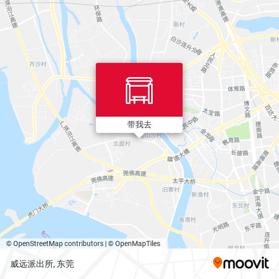 威远派出所地图