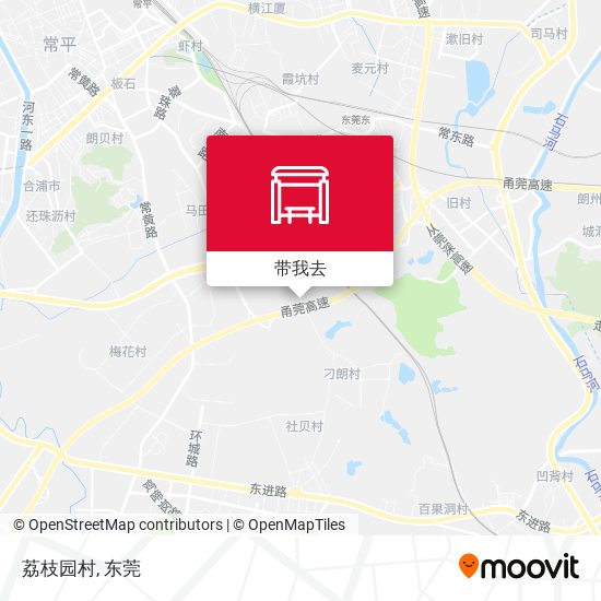 荔枝园村地图