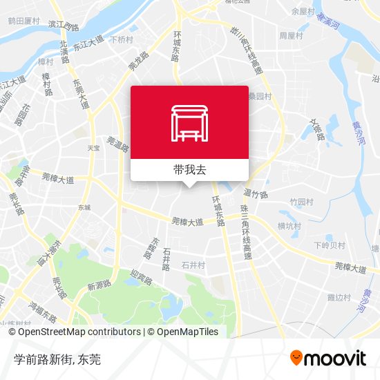 学前路新街地图