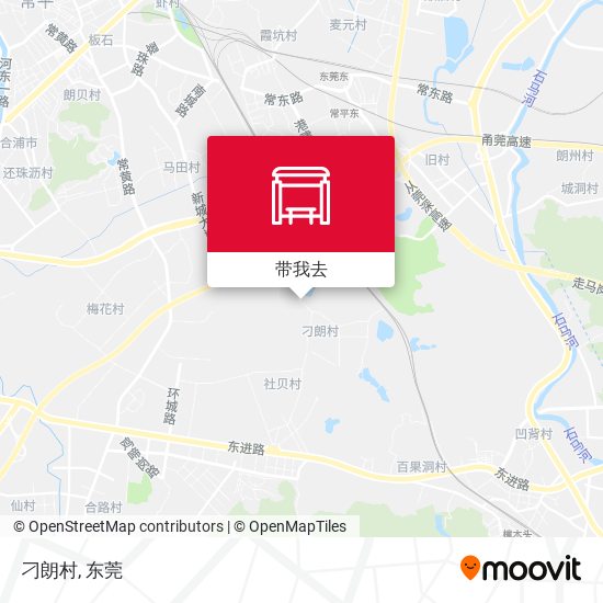 刁朗村地图