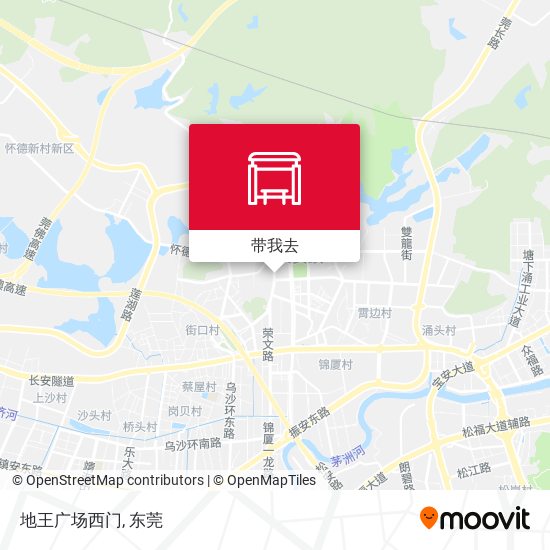 地王广场西门地图