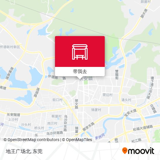 地王广场北地图