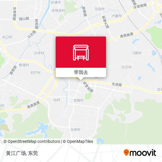 黄江广场地图