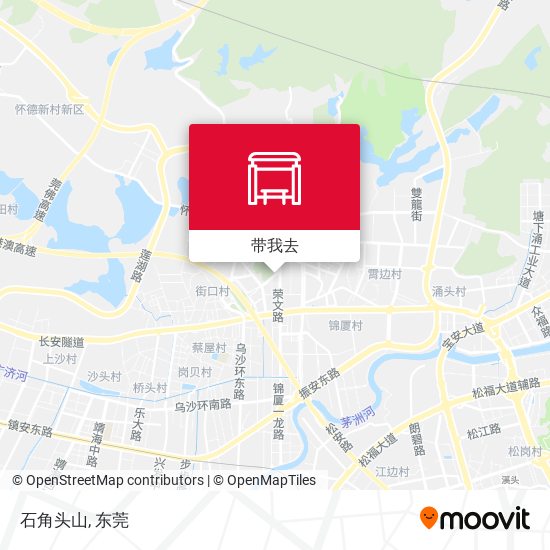 石角头山地图