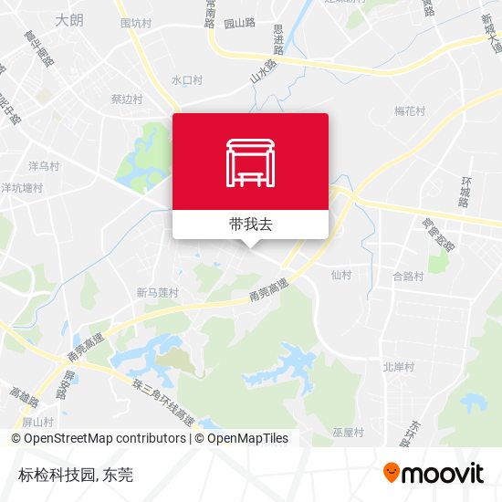 标检科技园地图