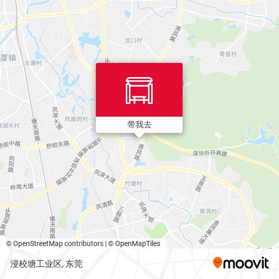 浸校塘工业区地图