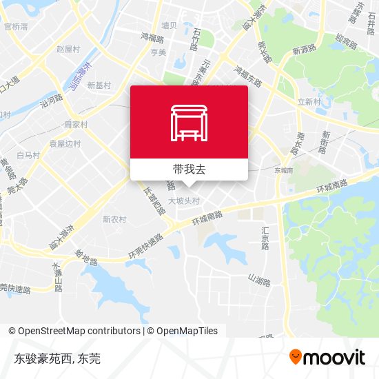 东骏豪苑西地图