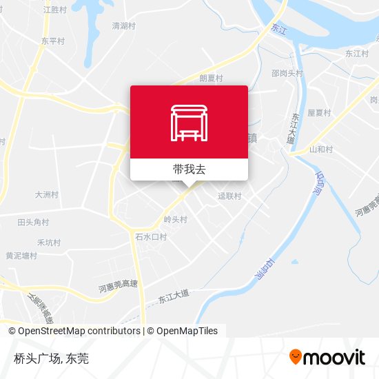 桥头广场地图