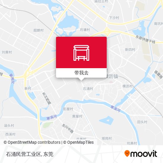 石涌民营工业区地图