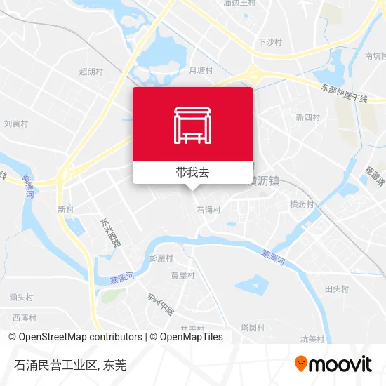 石涌民营工业区地图