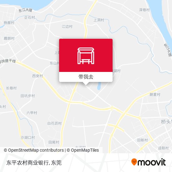 东平农村商业银行地图