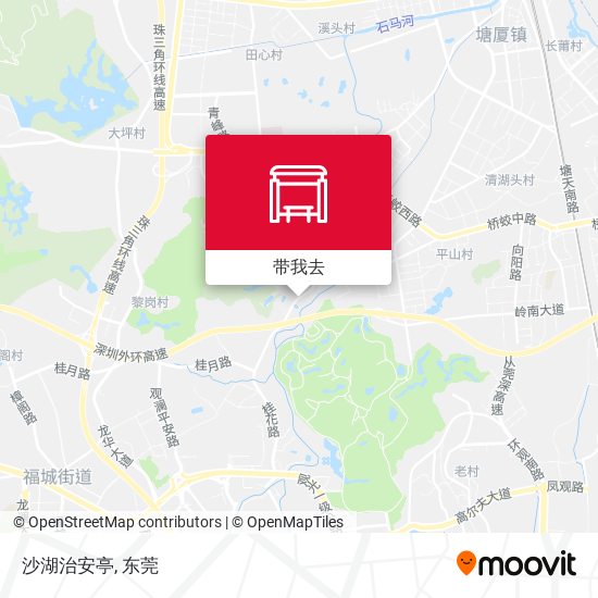 沙湖治安亭地图
