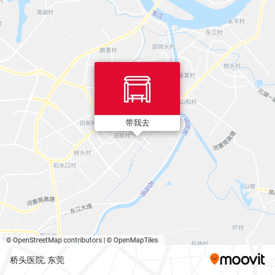 桥头医院地图