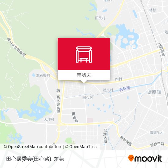 田心居委会(田心路)地图
