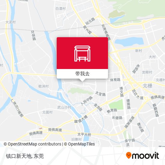 镇口新天地地图
