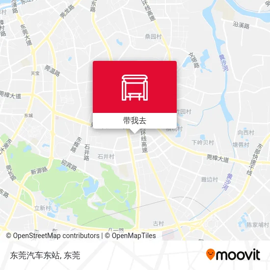 东莞汽车东站地图