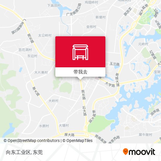 向东工业区地图