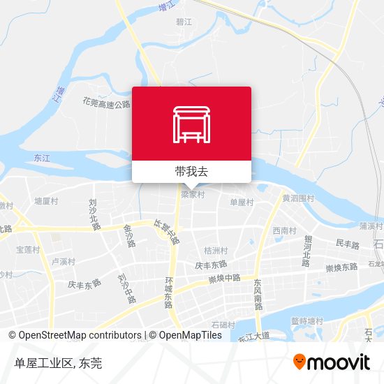 单屋工业区地图