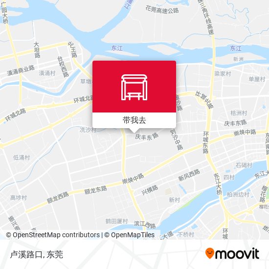 卢溪路口地图