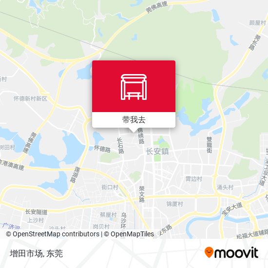 增田市场地图