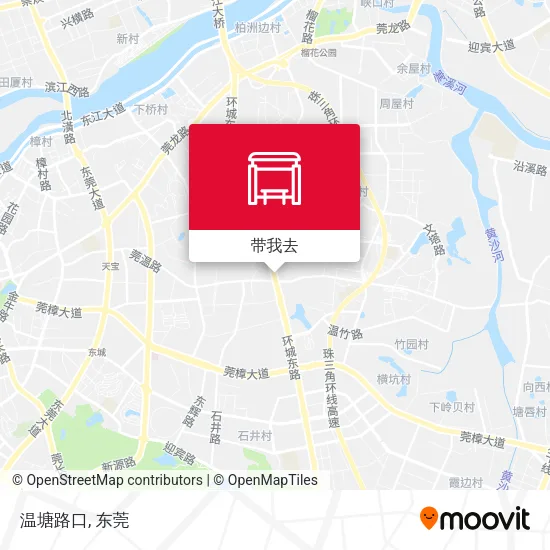 温塘路口地图