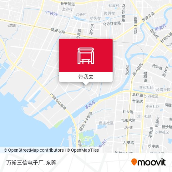 万裕三信电子厂地图