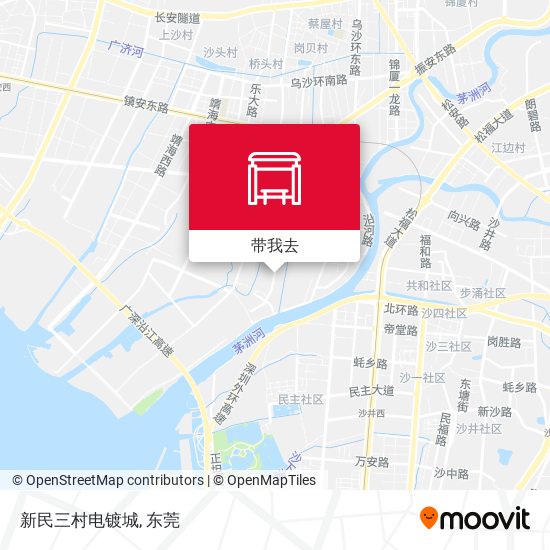 新民三村电镀城地图