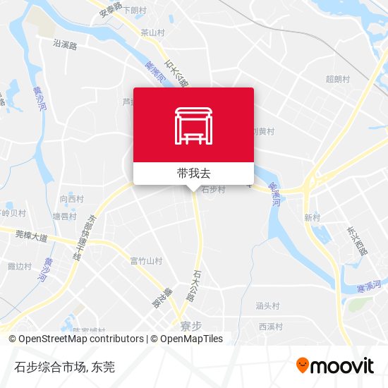 石步综合市场地图