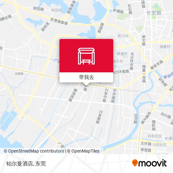 铂尔曼酒店地图