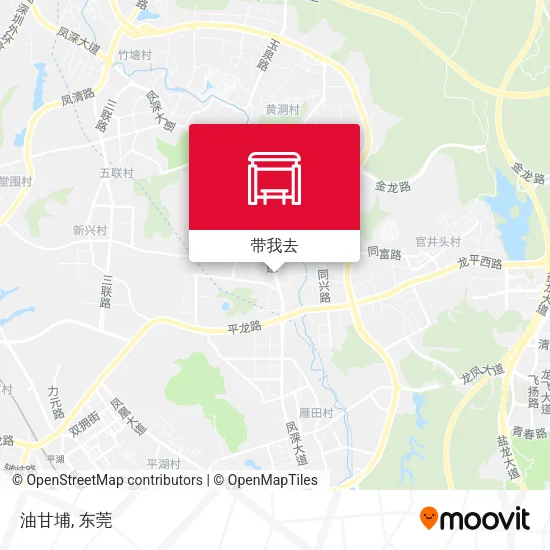 油甘埔地图