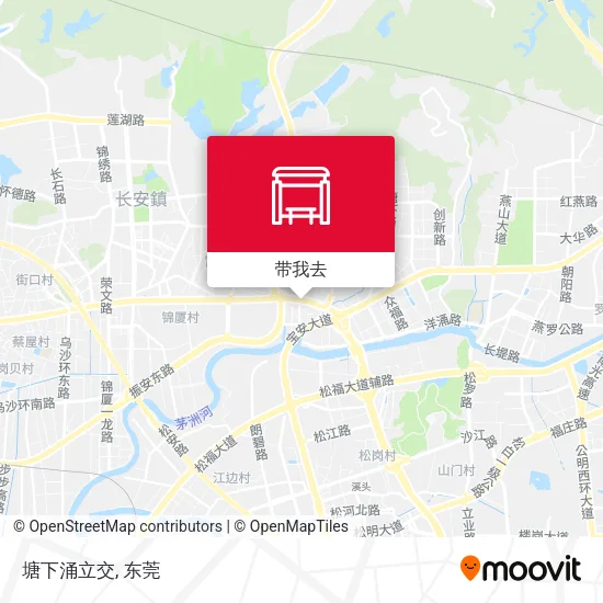 塘下涌立交地图