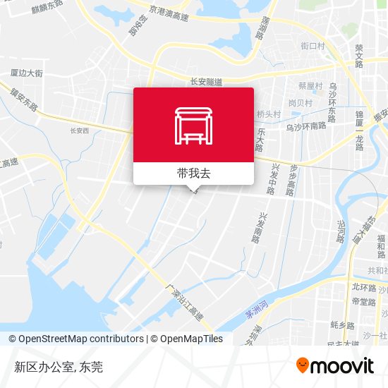 新区办公室地图