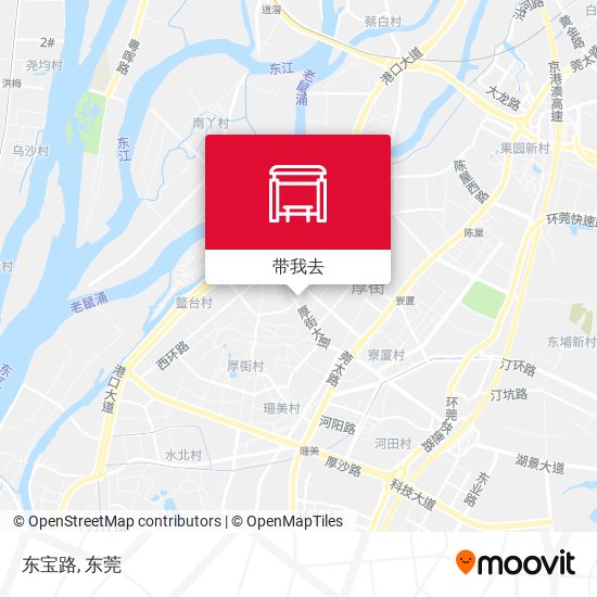 东宝路地图