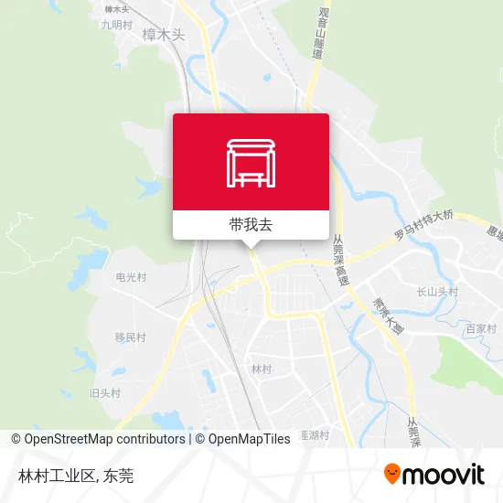林村工业区地图
