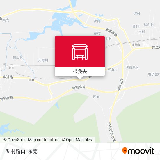 黎村路口地图