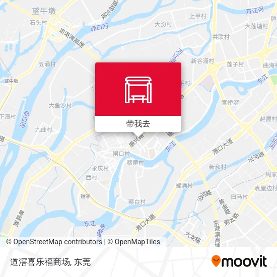 道滘喜乐福商场地图