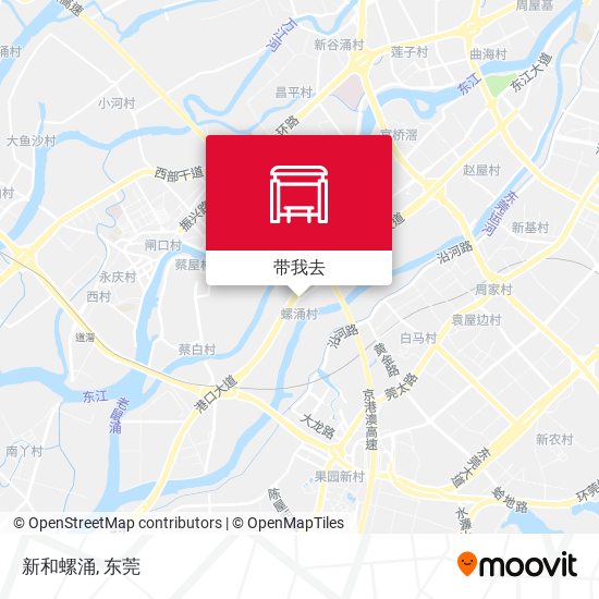 新和螺涌地图