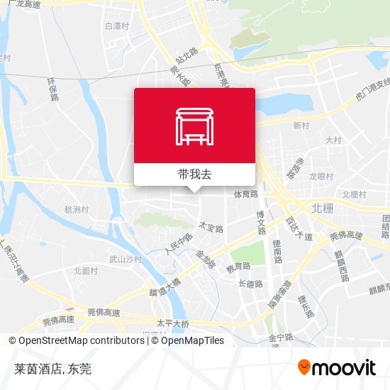 莱茵酒店地图