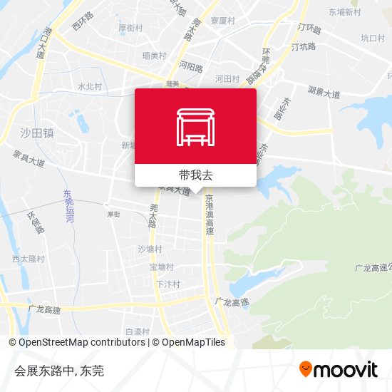 会展东路中地图