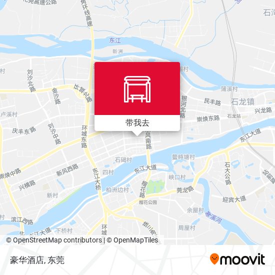 豪华酒店地图