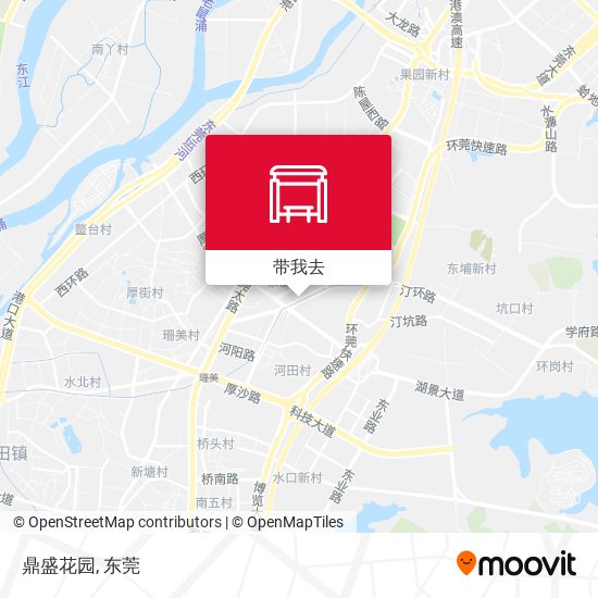 鼎盛花园地图